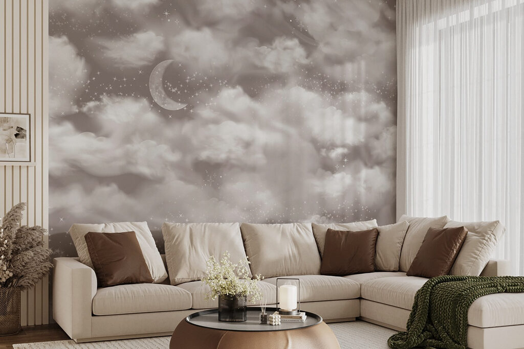 Moon in the sky