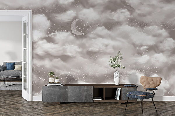 Moon in the sky