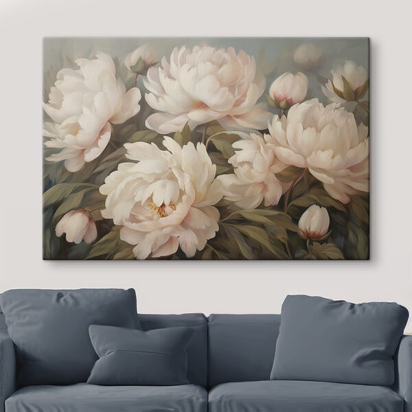 Quadri Dipinto di fiori bianchi (COD: s41763) Quadri Quadri Dipinto di fiori bianchi (COD: s41763)