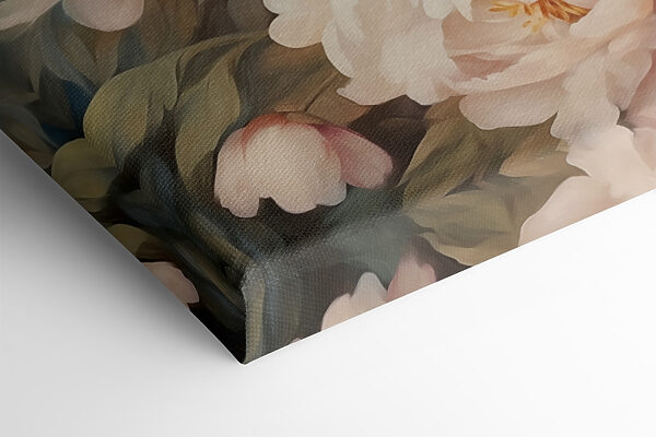 Painting of white flowers