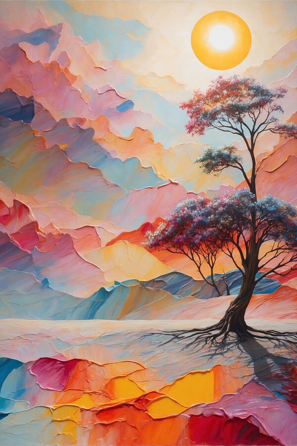 Tree in a desert