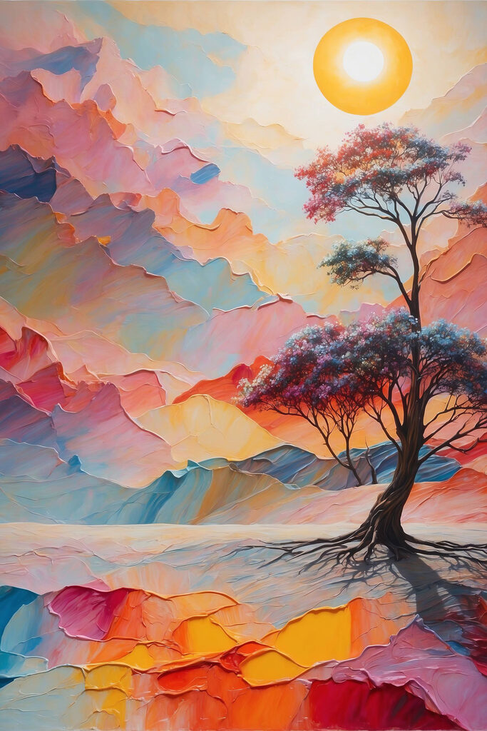 Tree in a desert