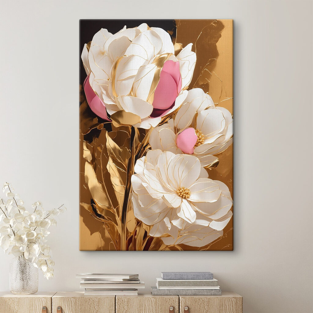 Delicate blooms in elegant arrangement
