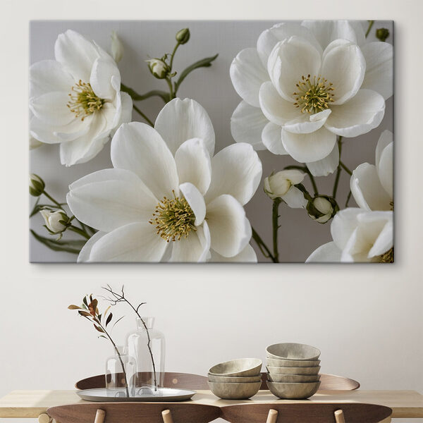 Quadri Mazzo di fiori bianchi (COD: s42097) Quadri Quadri Mazzo di fiori bianchi (COD: s42097)