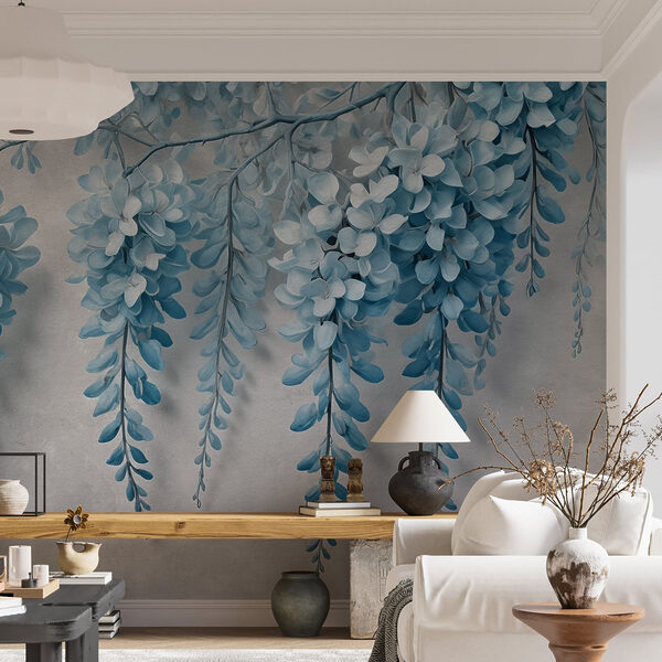 Ramo con fiori blu Ramo con fiori blu
