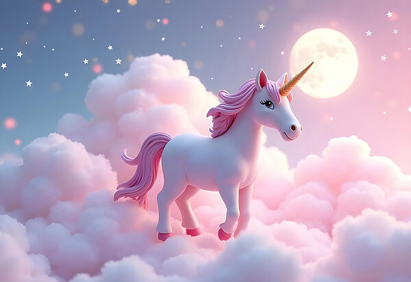 Unicorno tra le nuvole Unicorno tra le nuvole
