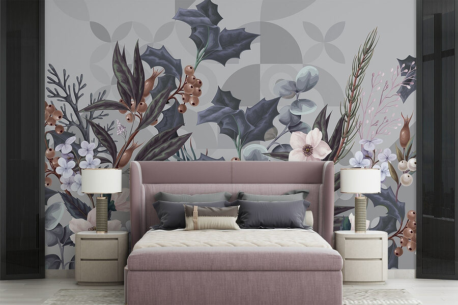 Bellissima composizione floreale dai colori tenui Bellissima composizione floreale dai colori tenui