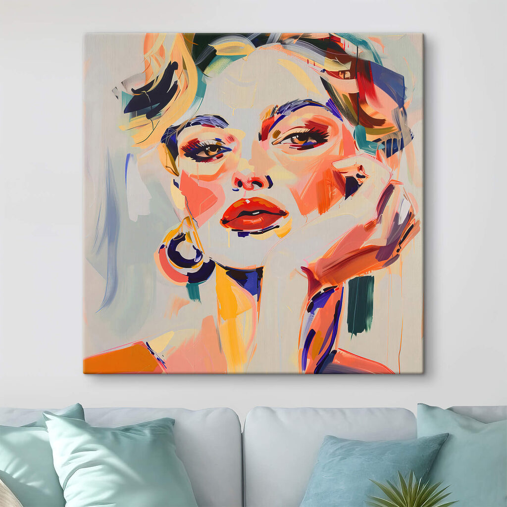 Painting of a woman