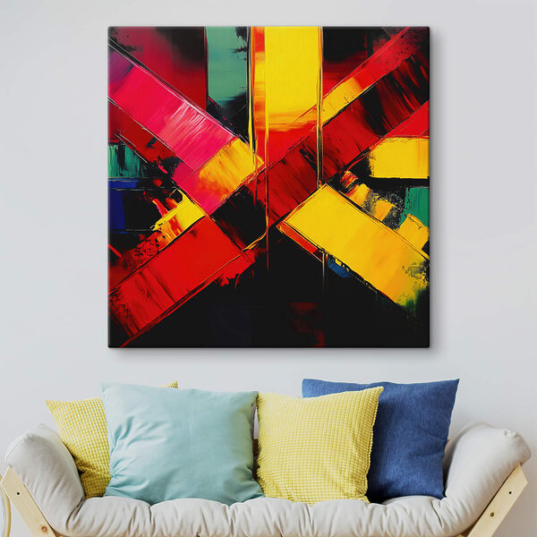 Painting of a cross