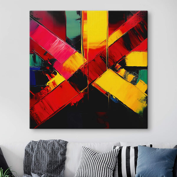 Painting of a cross