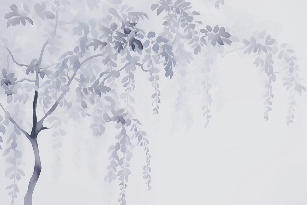 Ramo d'albero con foglie Ramo d'albero con foglie
