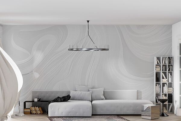 Sfondo bianco con linee ondulate Sfondo bianco con linee ondulate