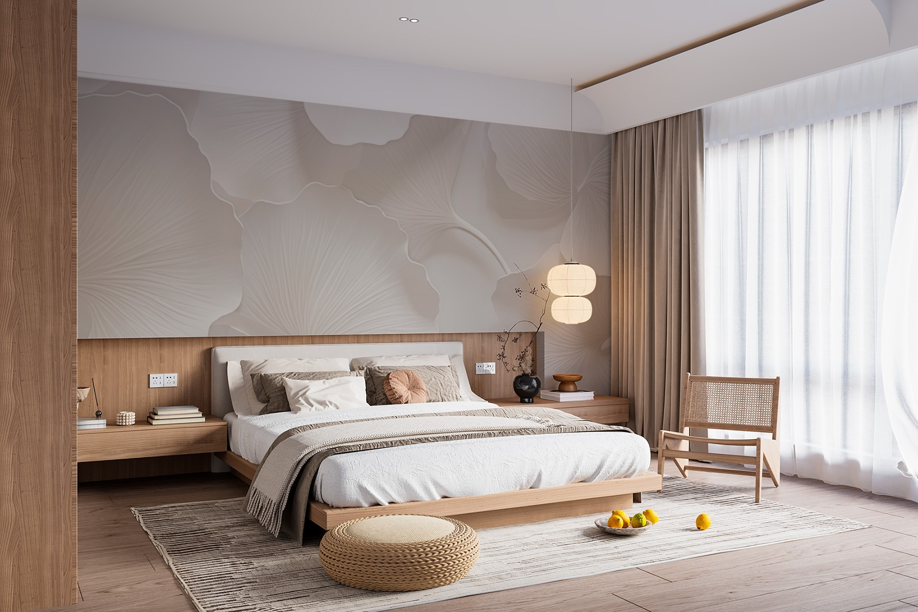 Flowing textures of soft petals