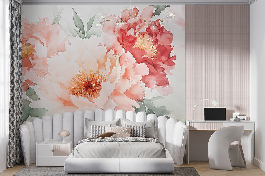 Bellissime fioriture in tonalità tenui.