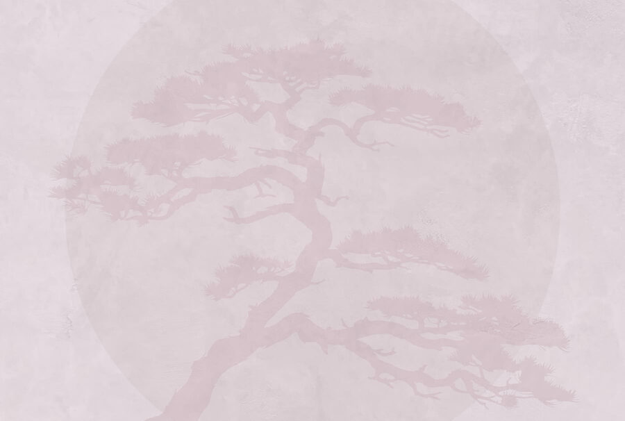 Albero su sfondo bianco