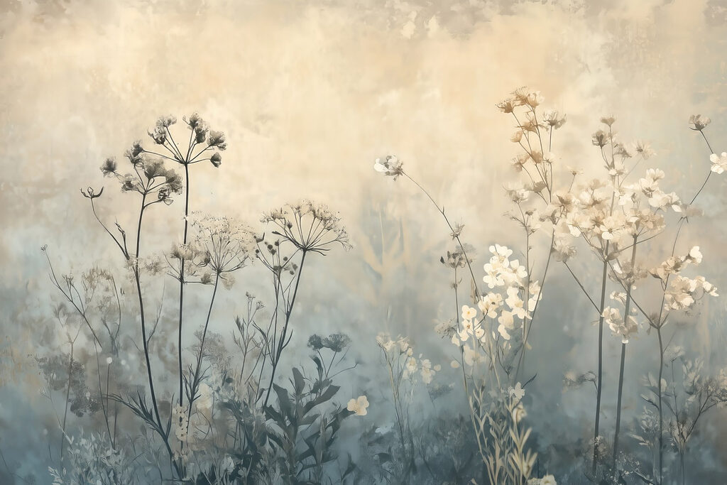 Soft hues of tranquil blossoms
