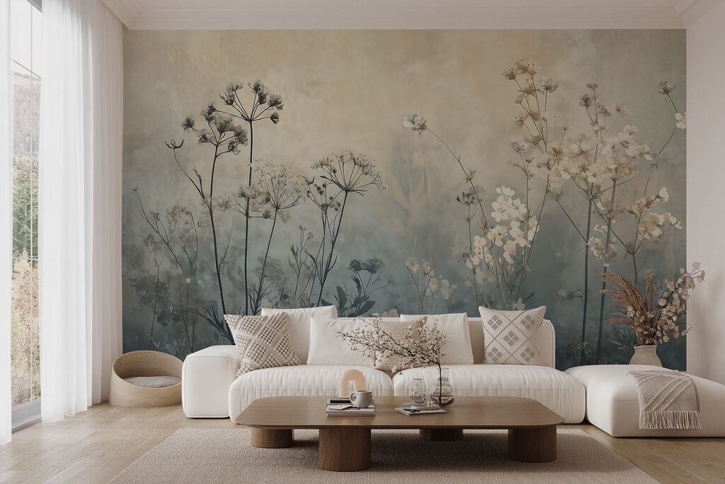 Soft hues of tranquil blossoms