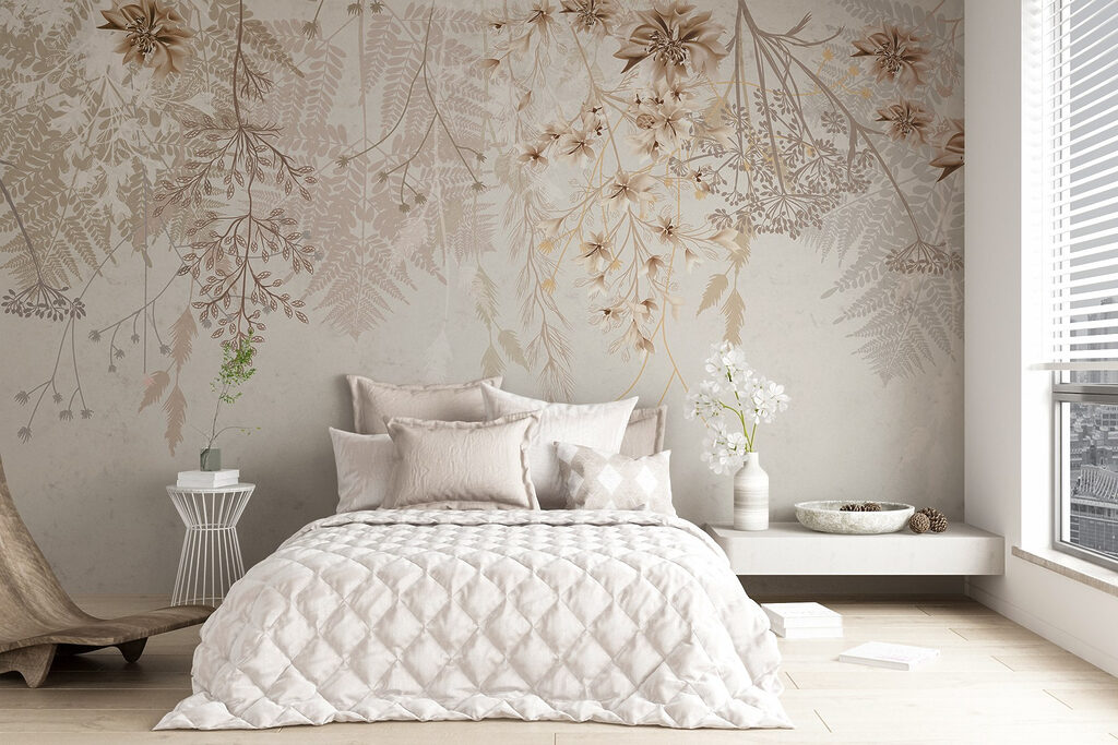 Delicate flora in soft hues