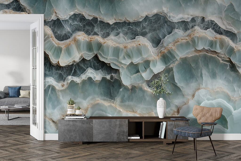 Serene layers of natural stone Serene layers of natural stone