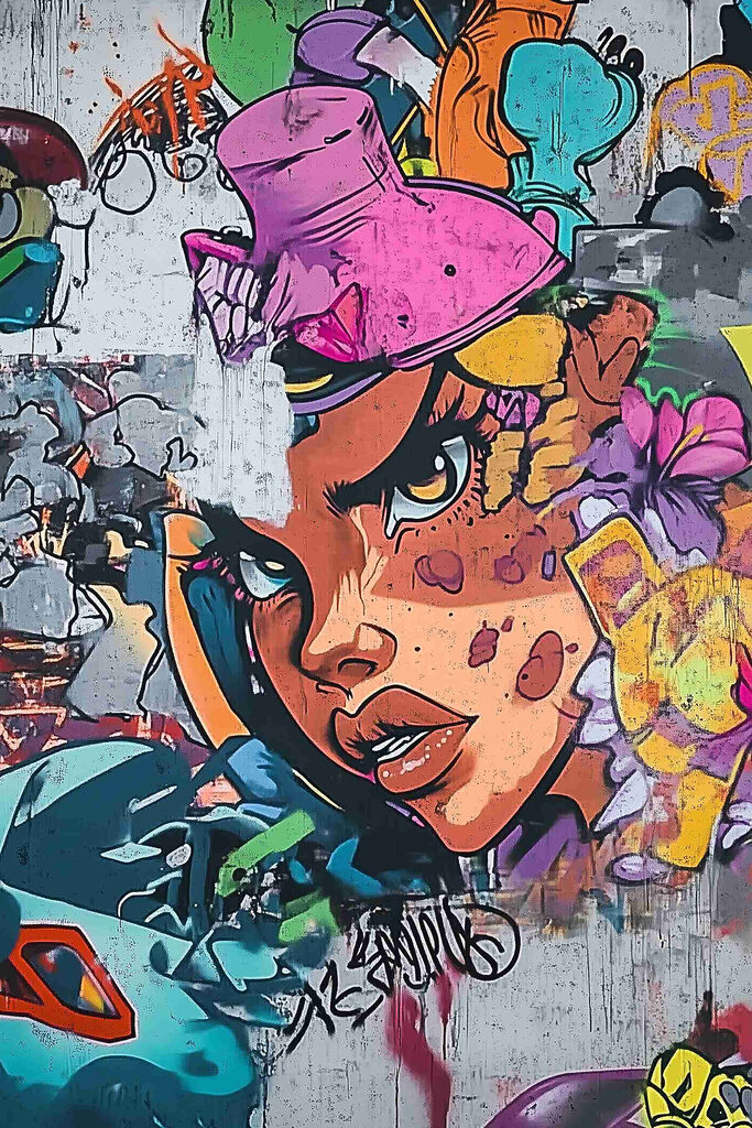 Graffiti on a wall