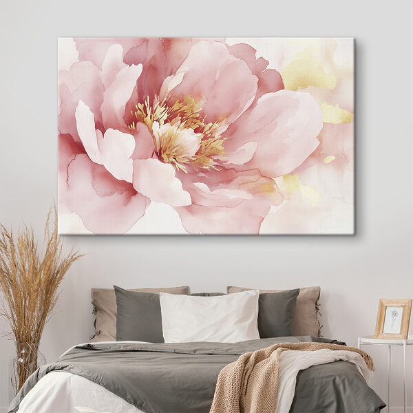 Delicate petals in soft hues