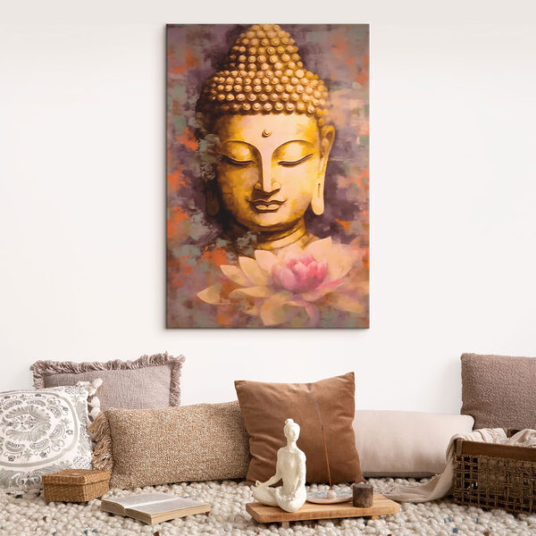 Quadri Quadri Dipinto raffigurante un Buddha (COD: s42311)