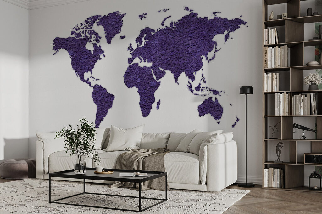 Map of the world