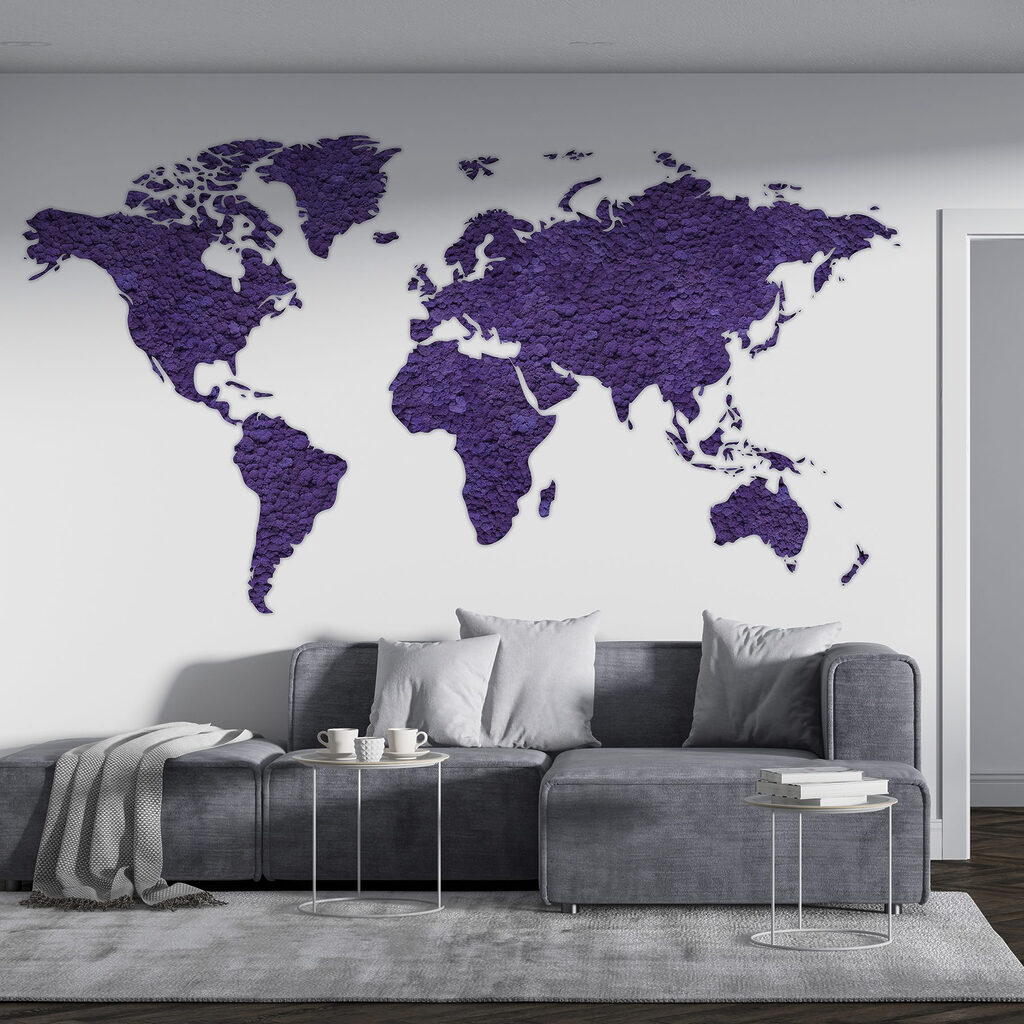 Map of the world