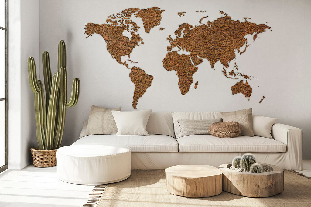 Map of the world