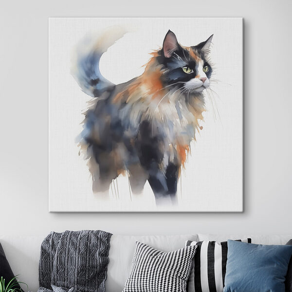 Quadri Quadri Gatto con lunghi baffi (COD: s42368)