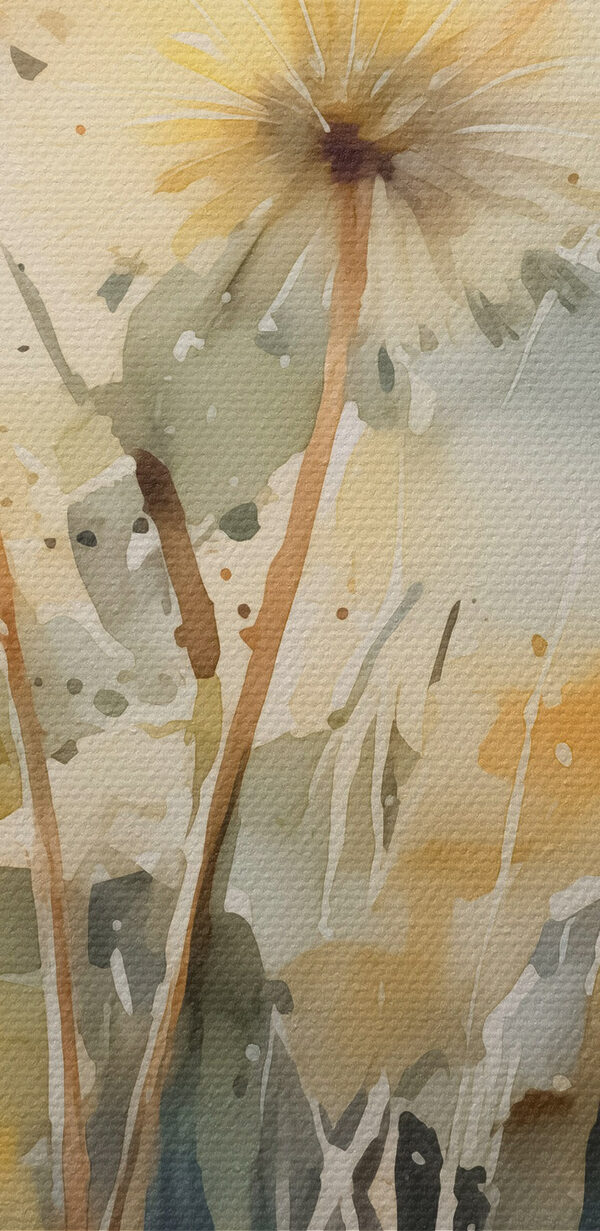 Watercolor of flowers