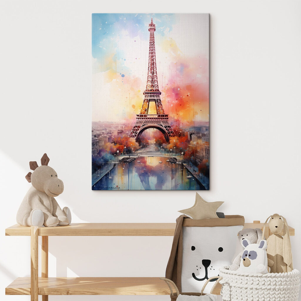 Painting of a tower
