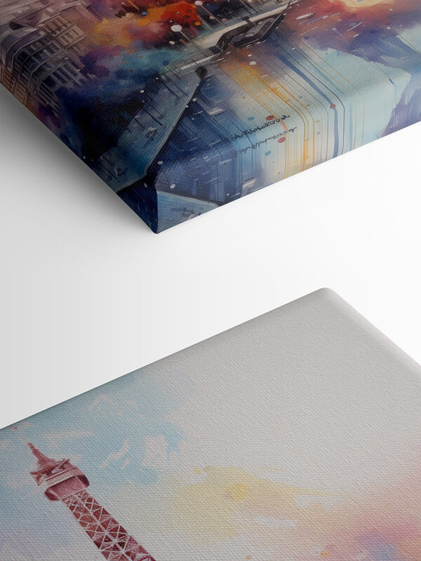 Painting of a tower