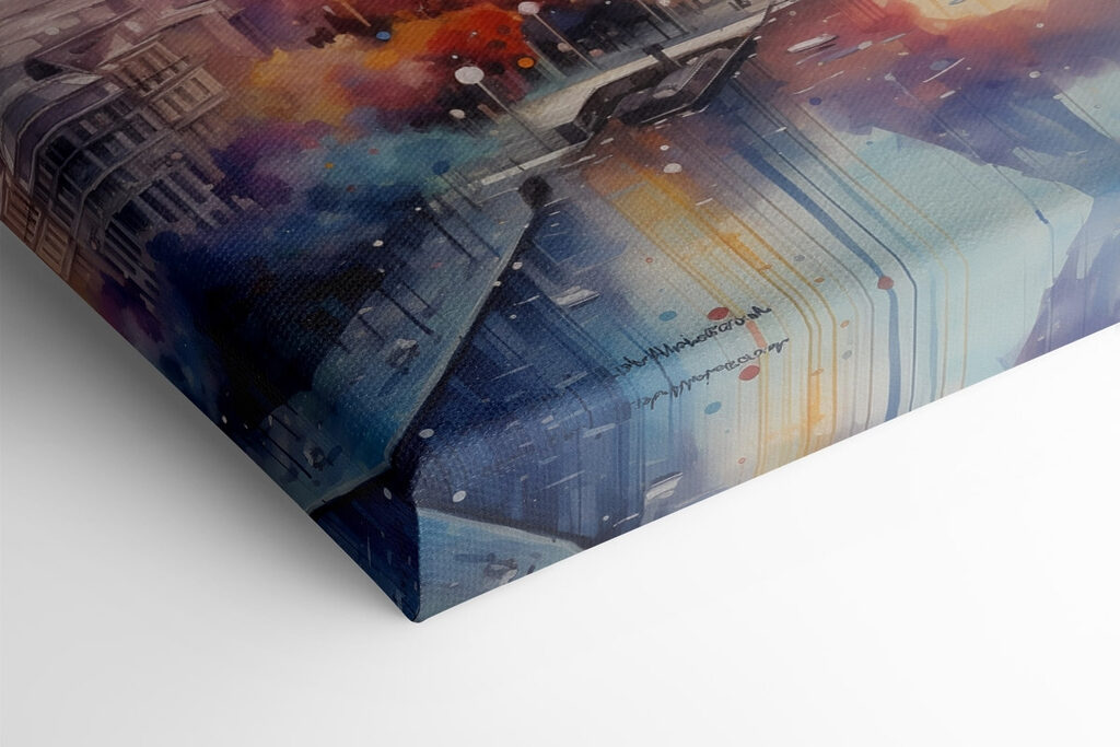 Painting of a tower