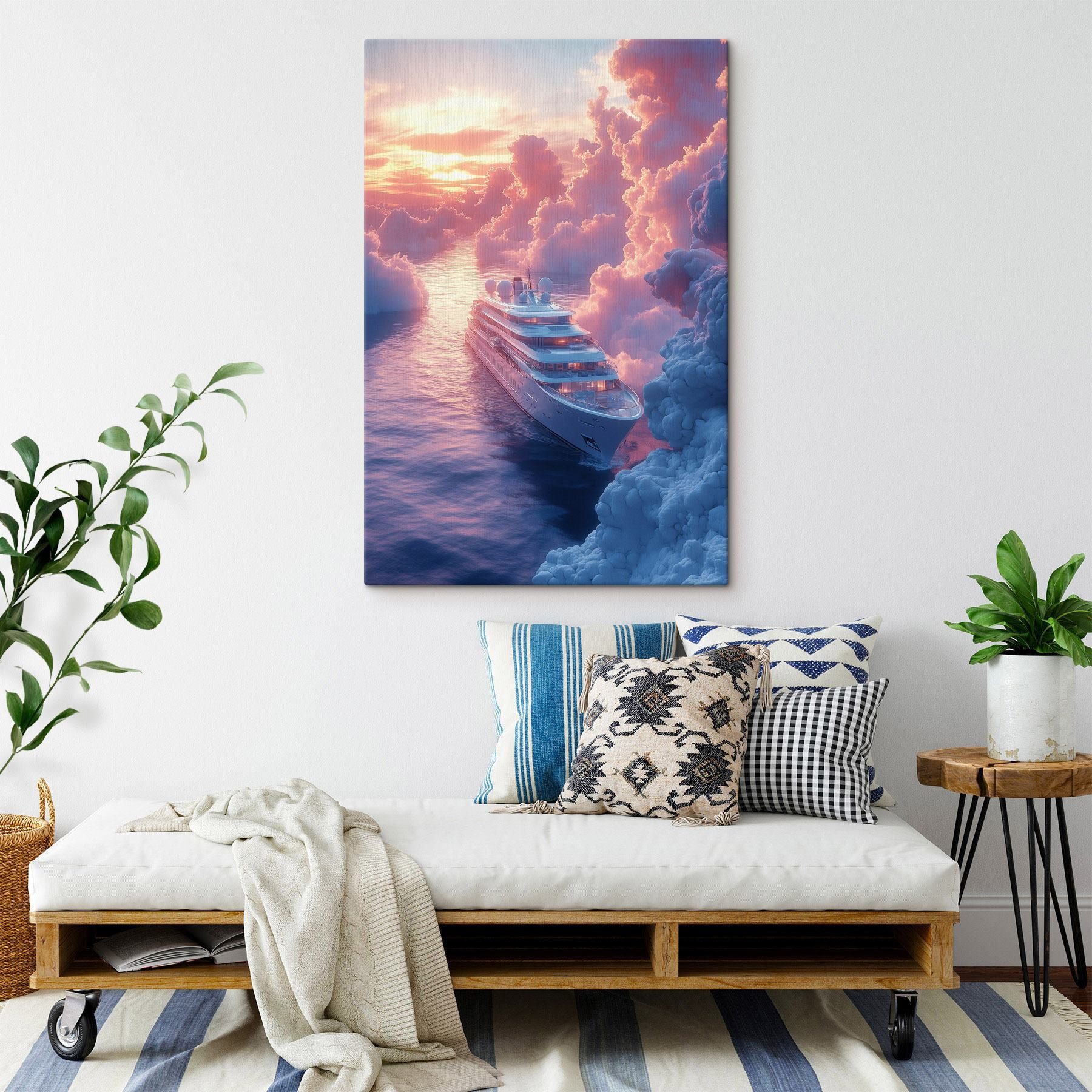 Ship in the water