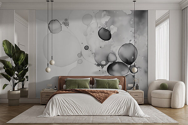 Arte astratta fluida in bianco e nero. Arte astratta fluida in bianco e nero.