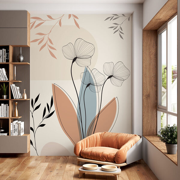 Eleganza floreale in tonalità tenui Eleganza floreale in tonalità tenui