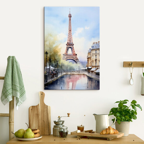 Watercolor of a tower Watercolor of a tower