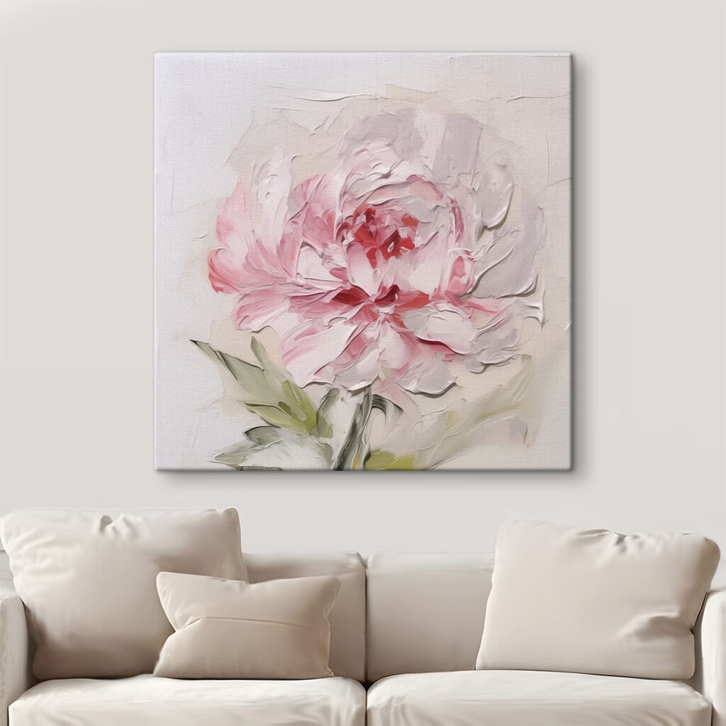 Delicate petals in soft hues