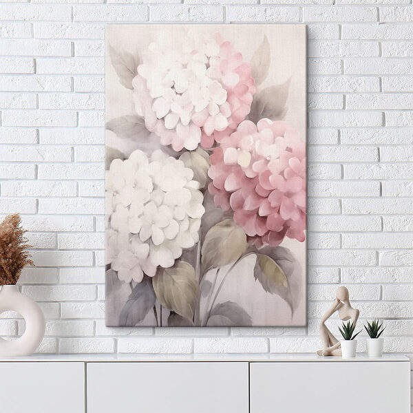 Quadri Dipinto di fiori rosa (COD: s42347) Quadri Quadri Dipinto di fiori rosa (COD: s42347)