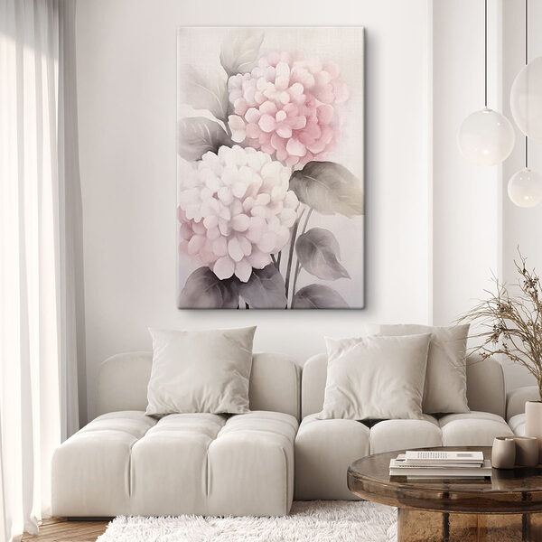 Quadri Dipinto di fiori rosa (COD: s42348) Quadri Quadri Dipinto di fiori rosa (COD: s42348)