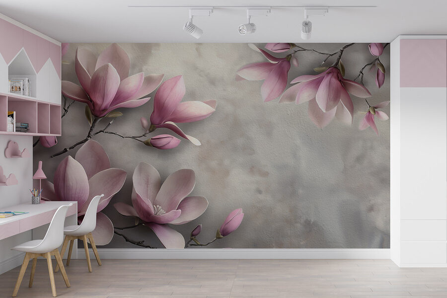Delicati fiori dalle tonalità tenui