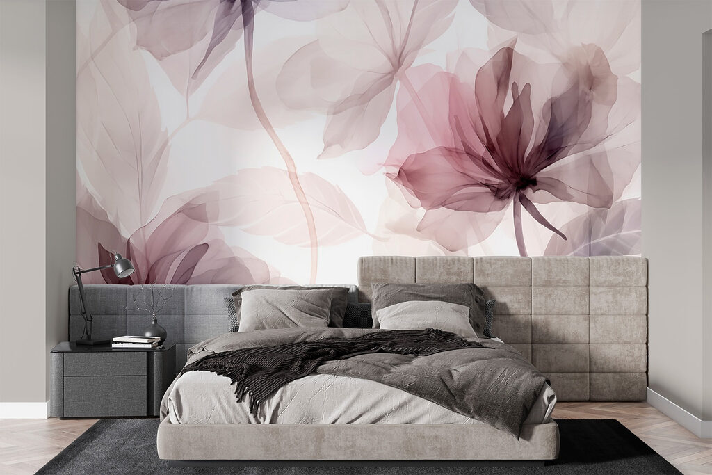 Delicate floral watercolor design