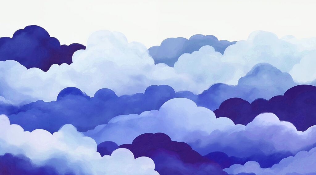 Gruppo di nuvole nel cielo Gruppo di nuvole nel cielo