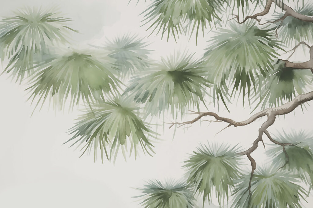 Pittura di un albero Pittura di un albero