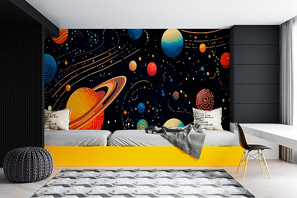 Pianeti e stelle colorate Pianeti e stelle colorate
