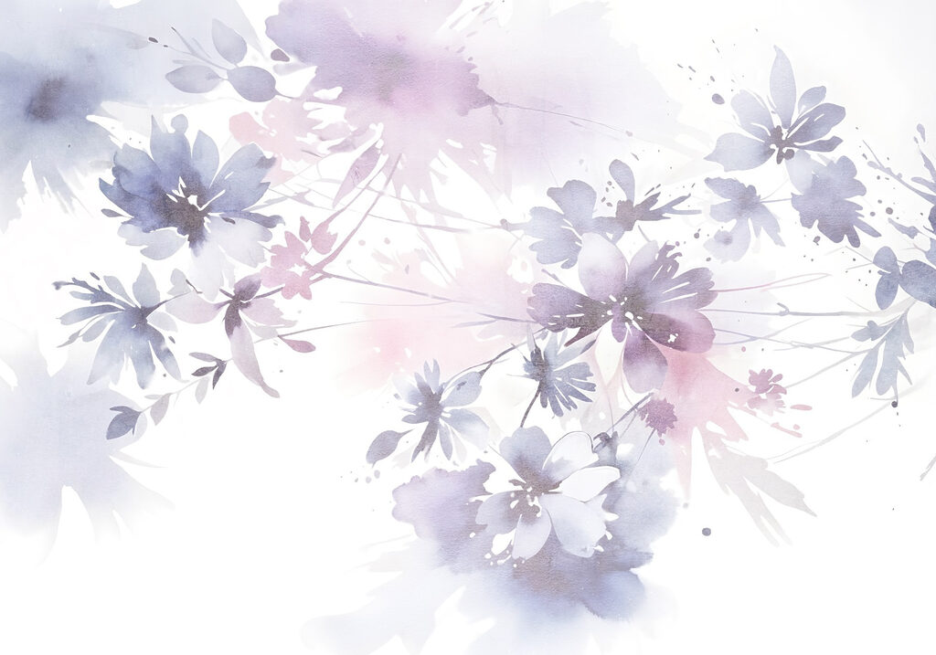 Pittura ad acquerello di fiori Pittura ad acquerello di fiori