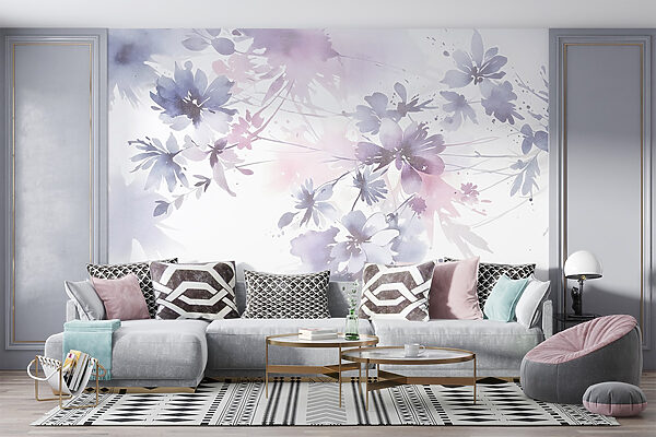 Pittura ad acquerello di fiori Pittura ad acquerello di fiori