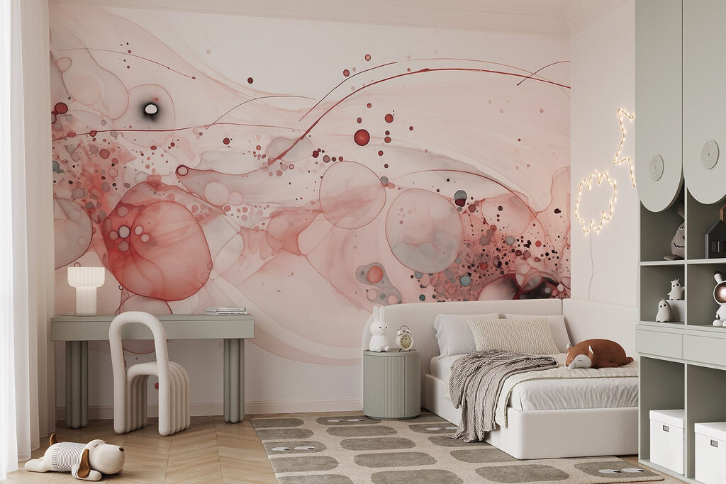 Flowing colors in soft harmony Flowing colors in soft harmony