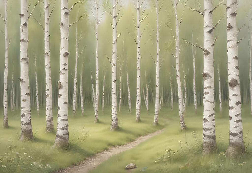 Sentiero attraverso la foresta Sentiero attraverso la foresta